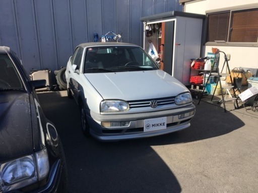 ゴルフカブリオレ部品取り車 ダマーズ 四街道のゴルフの中古車 ジモティー