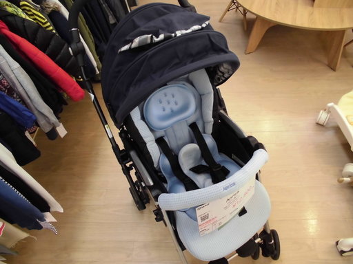安心の保証付！クリーニング済み！Aprica、SORARIA、A型ベビーカーです！