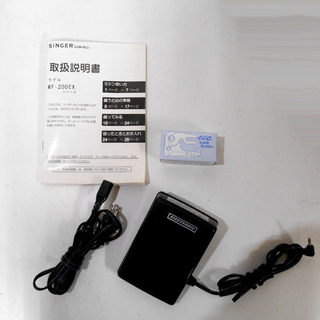 SINGER/シンガー 電子ミシン MF-201EX 家庭用 フットペダル付き ブラック 自動糸調子 札幌市 白石区 東札幌