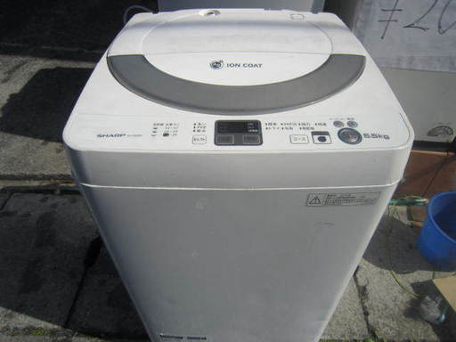 シャープ　ES-GESSN-S 洗濯機５．５キロ　２０１４年製