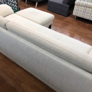 カリモク オットマン付き カウチソファー