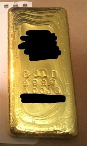 貴金属 インゴットバー 1kg or 100g GOLD ゴールド