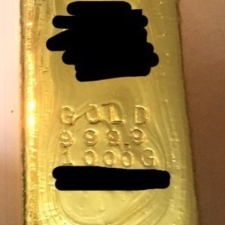 貴金属 インゴットバー 1kg or 100g GOLD ゴールド