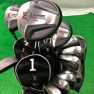 左利き用！中古☆:Larouge GOLF☆メンズ☆ゴルフクラブセット☆ 