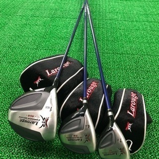 左利き用！中古☆:Larouge GOLF☆メンズ☆ゴルフクラブセット☆