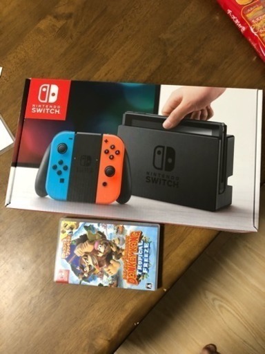 ニンテンドースイッチとドンキーコングのソフト