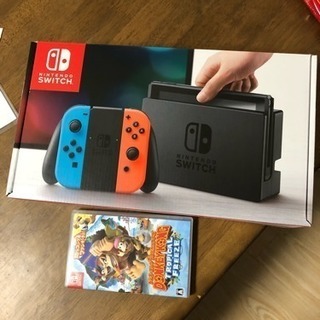 ニンテンドースイッチとドンキーコングのソフト