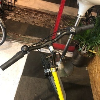 【前後サスペンション付き】20インチ折りたたみ自転車