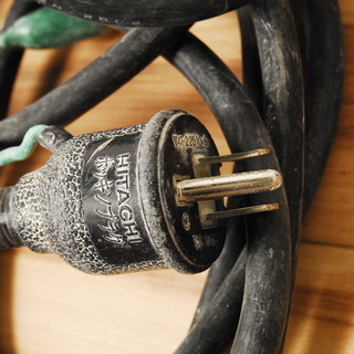 7839　日立工機 集じん丸のこ 100ｍｍ　C4YB　小形集じん機 R30Y2 セット　延長ケーブル付　アントレ