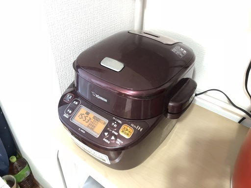 1.30値下げしました【煮込み自慢】象印 圧力IHなべ ボルドー EL-MB30 