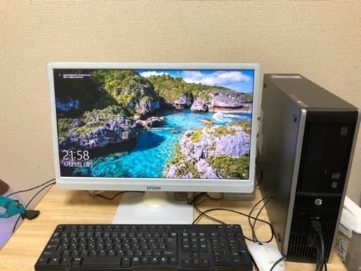 Core i7 3770 新品SSD+HDD モニター+キーボード+マウスセット