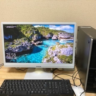 Core i7 3770 新品SSD+HDD モニター+キーボード+マウスセット