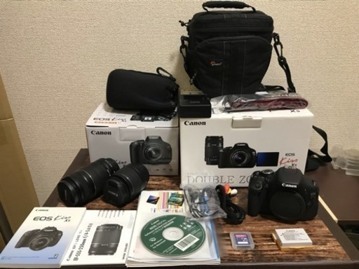 【取引中】Canon EOS kissX5 ダブルズームキット［中古］