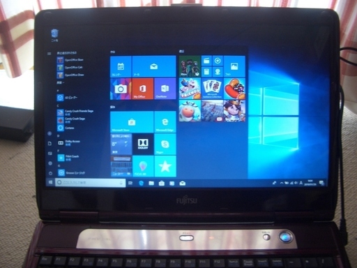 Windows10 ノートパソコン FMV-BIBLO NF/E50 すぐに使用できます