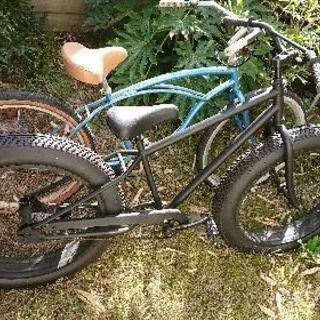 美品！ファットバイク BRONX クロスバイク ブラック Fat Tire美品