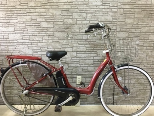 東京23区配達無料  新基準  ヤマハ パスラフィーニ  6Ah リチウム 電動自転車 中古 26