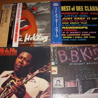 レコード　LP　ビリー・ホリデイ　B.B.King他