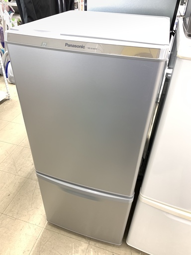 【終了】J55 Panasonic　パナソニック　冷凍冷蔵庫　138L　NR-B148W　2016年製　■動作確認、クリーニング済み