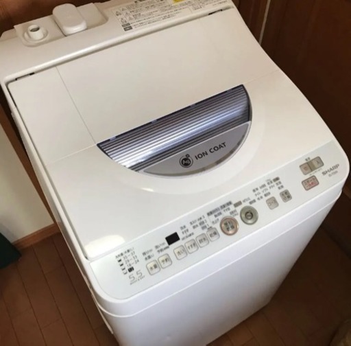 【ぴ様取り引き中】シャープ 洗濯乾燥機 TG55L