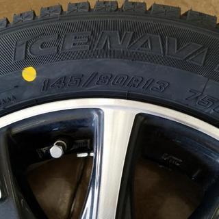 軽自動車用、新品　スタットレス　付きアルミホイールｾｯﾄ