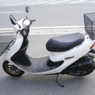 ☆中古バイク ホンダDio ホワイト ２サイクル☆