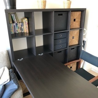 収納家具 【引越】IKEAデスク&収納棚