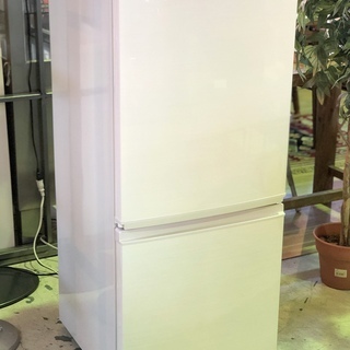 愛品館市原店】SHARP 2018年製 137L 2ドア冷蔵庫 SJ-D14D-S 【愛市IR】