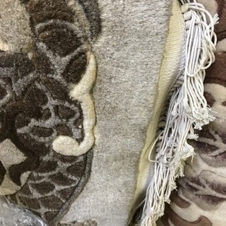 青島手織  緞通 展示未使用品