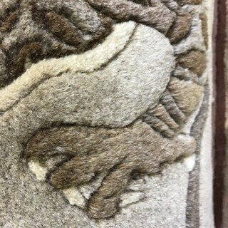 青島手織  緞通 展示未使用品