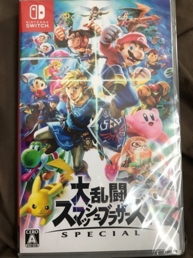 大乱闘スマッシュブラザーズ 任天堂switchソフト 新品未開封