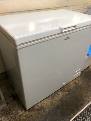 【中古】 家庭用 ノンフロン 冷凍庫 アレジア 206L
