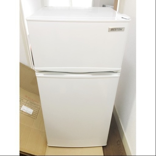 【美品】2ドア冷凍冷蔵庫 102L 5年長期保証 使用期間1ヶ月未満