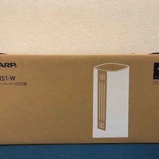 未開封　新品　SHARP　セラミックファンヒーター　HX-HS1-P