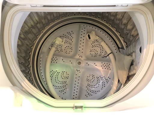 激安処分特価！！！《ヒーター乾燥付き》2016年製 SHARP/シャープ■ES-TX550　タテ型洗濯乾燥機 洗5.5kg/乾3.5kg 時短 樹脂まるごと抗菌 穴なし槽