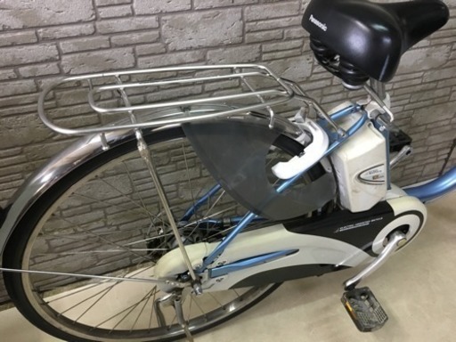 366 Panasonic 電動アシスト自転車 24インチ 12AH 整備済 美品！ Panasonic ビビ・SX 24インチ 電動自転車 シャイニーシルバー