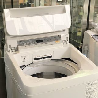 《泡洗浄でスッキリ♪》2017年製 Panasonic/パナソニック■NA-FA90H5 全自動洗濯機 9kg 見やすいパネル 新生活