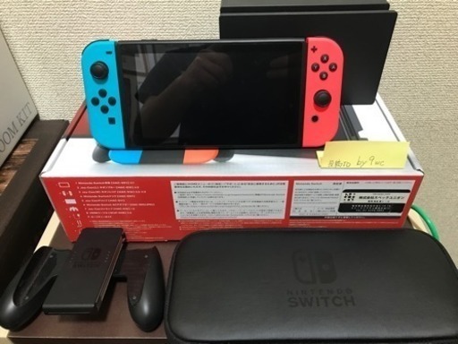 ニンテンドースイッチ本体［中古］+本体ケース