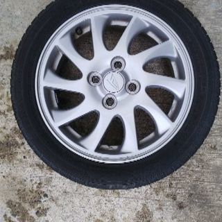 タイヤ、ホイール 夏165/55R15 ダイハツ純正ホイール