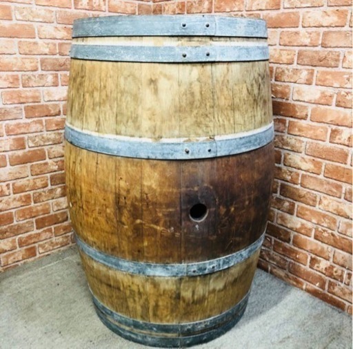【ヴィンテージ】酒樽 ワイン樽 レトロ アンティーク バーテーブル 木製