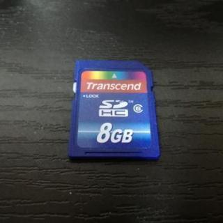 SDメモリーカード　8GB
