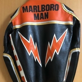 マルボロマンジャケット、高級馬革使用！