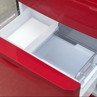 決まりました】格安で！三菱 冷蔵庫◇3ドア◇キュートなレッド◇2012