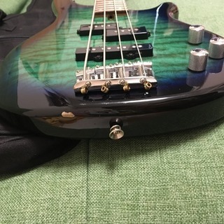 Fernandes FRB-40 PJ シースルーグリーン　ギター　ベース Fernandes FRB-40 PJ シースルーグリーン ギター ベース - メルカリ