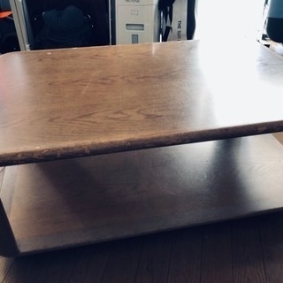 木製ローテーブル/カリモク