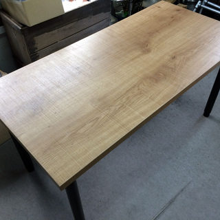 【USED】イケア　テーブル 120×59cm 脚伸縮可能  IKEA