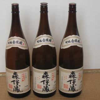 森伊蔵(1800ml)　空瓶3本