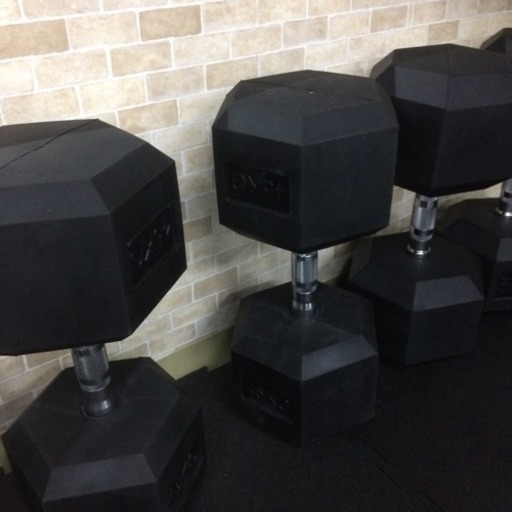 楽天市場】ダンベル 30kg 2個セットの通販 ヘックスラバーダンベル