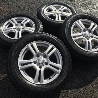 バリ山社外ホイール スタッドレス 4本セット195/65R15 ...