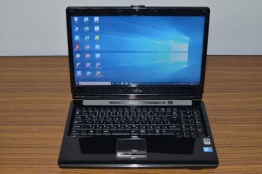 最新Windows10+office 富士通 FMV BIBLO NF/D50 Core2 Duo P8700/大容量HDD640GB/4GB/15.6インチ/便利なソフト多数