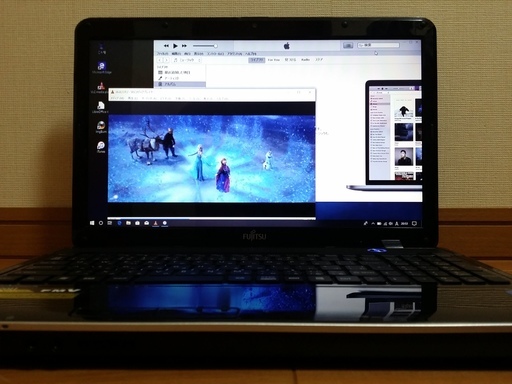 Windows10 富士通ノートパソコン USBマウスプレゼント中 (15.6型 Pentiumデュアルコア Office2016)